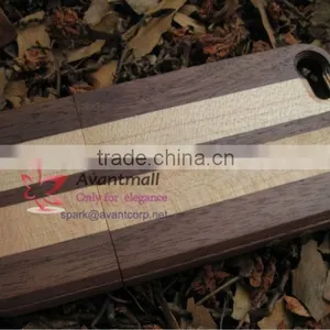 Pure Walnut and Maple Wood Mobile Phone Cover For Iphone5 thumbnail-1