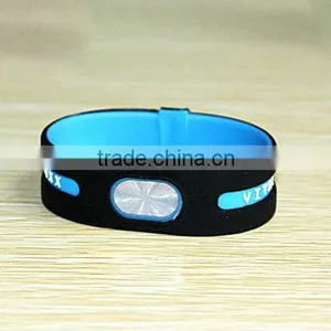 FDA Approved Food Grade Silicone Best Energy Bracelet Two-double thumbnail-4