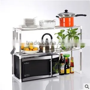 Microwave Oven Stand Kitchen Utensil Rack Tire Storage Rack thumbnail-1