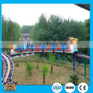 Theme Park Rides Sliding Dragon Children Roller Coaster in China thumbnail-1