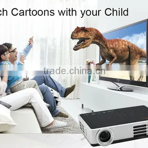 Mini Bluetooth Projector Mini LED Video Projector Slim Pocket Projector thumbnail-6
