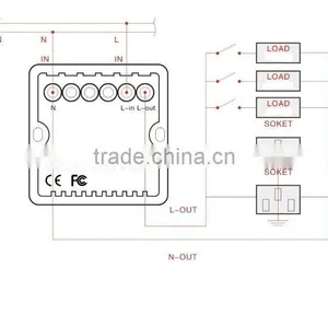 220V Energy-saving Electrical Lighting Switch Power Supply For Hotel Lock System Made In China Www.benderlylock.com thumbnail-4