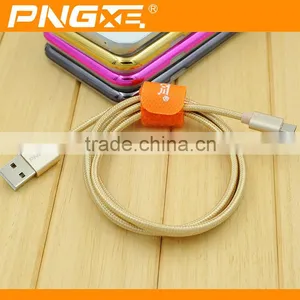 PNGXE High Quality Colorful Micro Braided Usb Cable Fast Charging Data Cable for Iphone Charger Cable Cable Cable Manufacturer thumbnail-3
