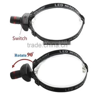 3W Focus Zoom LED Headlamp 3 Mode Energy Saving Outdoor Sports Camping Fishing Head Lamp Flashlights thumbnail-2