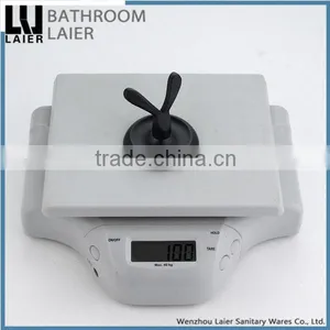 Popular Unique Design Zinc Alloy ORB Finishing Bathroom Accessories Wall Mounted Double Robe Hook thumbnail-6