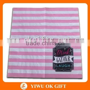 2015 Fashionable Bar Color Napkin, Party Supply thumbnail-2