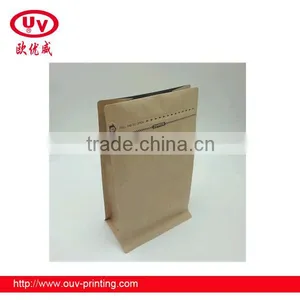 China Supplier Custom Heat Seal Food Grade Side Gusseted Aluminum Foil Coffee Bag/coffee Packing Bag thumbnail-1