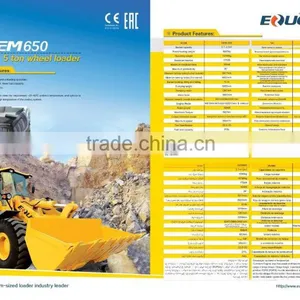 Eougem zl 50(3.0m3, 5ton Payload) of Wheel Loader thumbnail-5