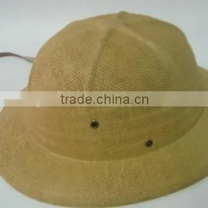 Straw Pitch Helmet Hat African Safari Hats thumbnail-4