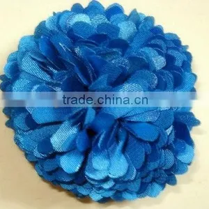 Satin Ribbon Handmade Sunflower/fabric Flower thumbnail-1