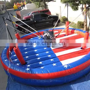 Low Price Inflatable Bungee Bull for Adults,Cheap Inflatable Bull Rodeo for Sale thumbnail-1