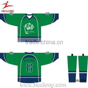 Hight Qulity Cheap Hot Sale Reversible Sublimation Ice Hockey Wear Shirts Jerseys China thumbnail-3