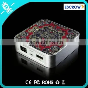 Diy Square Power Bank 6600mah Powerbank for Smartphon/Samsung/Nokia/HTC/Blackberry thumbnail-1