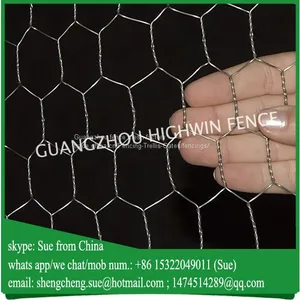 Cheap Chicken Wire Mesh 25mm Hole Poultry Fencing thumbnail-1