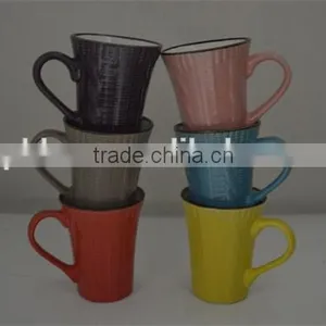 Best Selling Ceramic Glazed Mugs Cups Customizable Designs With Color Box thumbnail-2