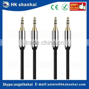 Wholesale Low Price High Performance 3.5mm Jack AUX Male to Male Gold Plated Stereo Audio Cable thumbnail-1