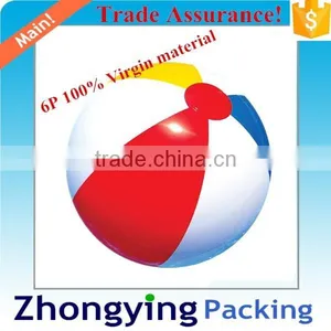 Funny Play Plastic Inflatable Ball With 6P Enviromental Material thumbnail-1