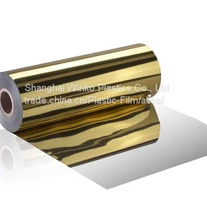 Gold Metallized Biaxial Oriented Polystyrene BOPS Film thumbnail-1