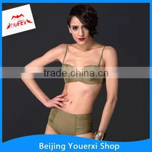 Latest Design Top Quality High Waist Swimwear thumbnail-1