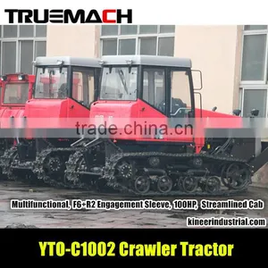 YTO C1002 100hp Agricultural Crawler Tractor thumbnail-1