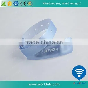 Waterproof Vinyl RFID Wristband/Bracelet for Event thumbnail-3