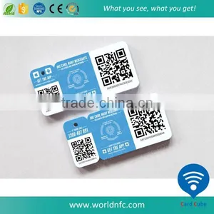 Customized Printing Membership Loyalty Plastic Key Tag With Barcode Available thumbnail-1