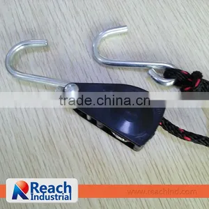 1/4" Rope Ratchet With Metal Pulley Wheel thumbnail-2