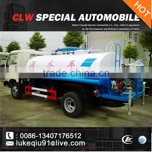 Chinese High Quality 5000liters 4x2 Mini Water Tank Truck for Sales thumbnail-1