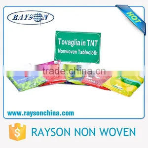 Hot Sale Banquet Use Waterproof Tablecloth Fabric Wholesale thumbnail-6