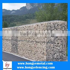 High Zinc Galvanized Gabion Boxes / PVC Coated Gabion Baskets/ Stone Cage (Direct Factory) thumbnail-5