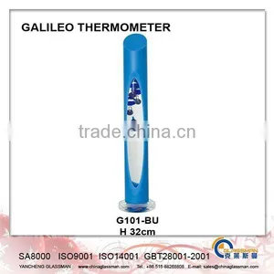 Galileo Thermometer Interesting Decoration G101-BU thumbnail-1