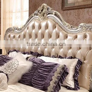 Bisini Luxury Furniture Bed, Exquisite Bedroom Furniture King Size Bed, Wooden Bedroom Furniture Set (BF01-ML010) thumbnail-3