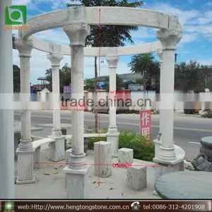Hot Sale Marble Gazebo For Garden Decoration thumbnail-1