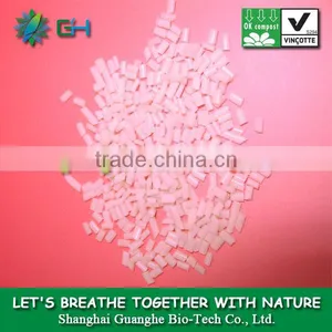 GH401 100% Compostable Raw Material Polylactic Acid Pla Resin for Injection Molding thumbnail-1