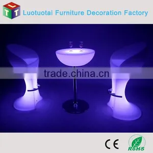 RGBW Color Change Battery Operated Illuminated Led Bar Table thumbnail-6
