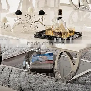 C380 2015 Fashional Stainless Steel Coffee Table for Sale thumbnail-1