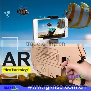 2017 Rgknse/locse Toy Bluetooth Wireless Shooting Game Player Wood AR Game Gun thumbnail-5