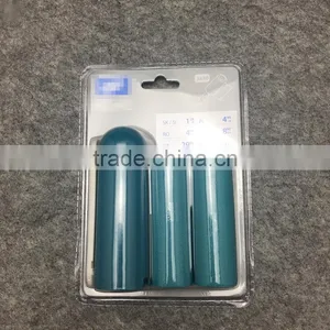 3 Pcs Folding Reusable Magic Hair Remover Sticky Roller Cloth Cleaning Lint Dust Brush With Double Blister Card Package thumbnail-1