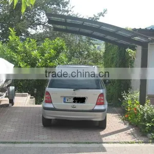 Modern Appearance Aluminum Carport Panels With Fiberglass Roofing thumbnail-1