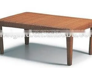 2017 Trade Assurance Hot Sale Outdoor Resin Wicker Expanding Rattan Coffee Table thumbnail-1