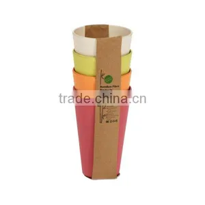 Best Seller and Feedback Disposable Biodegradable Bamboo Coffee Cup With Lid / Bamboo Cup thumbnail-1