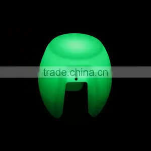 Made in China Bar Stool Colorful Plastic Rechargeable Led Kitchen Bar Chair thumbnail-4