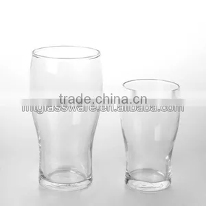 Clear Cheap Machinemade Beer Glass thumbnail-2