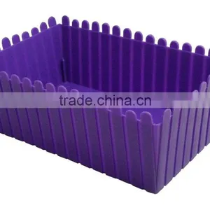 Purple Plastic Fence Container thumbnail-1