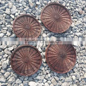 Cheap Round Wicker Tray for Bread thumbnail-5