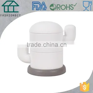 Funny Robbot Toy Concrete Decorative Storage Box thumbnail-1