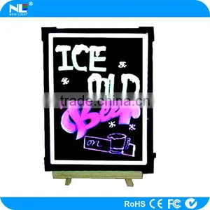 LED Writing Board/ Wireless LED Message Board/ LED Light Display Advertising Board thumbnail-1