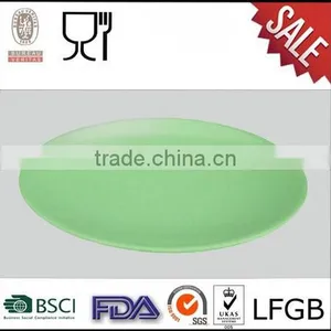 Round Melamine Dinner Plate Solid Color Dinnerware thumbnail-2