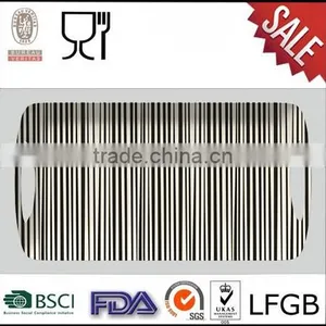 Stripes Design Wholesale Melamine Serving Tray,rectangular Custom Printing Melamine Tray thumbnail-1