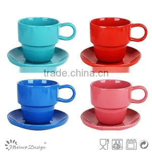 Custom Printed Ceramic Coffee & Tea Set,porcelain Cup & Saucer,wholesale Tea Sets thumbnail-2